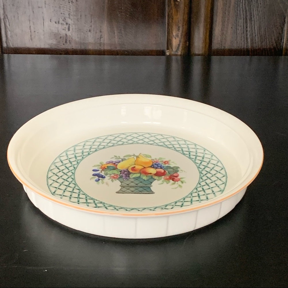 Villeroy & Boch Basket Collection 10” Quiche Dish
